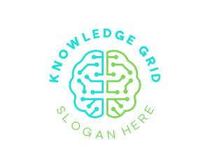 Brain Network Circuit logo