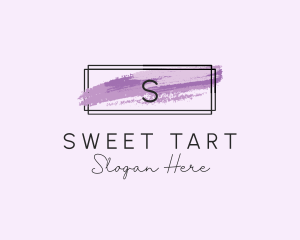 Frame Watercolor Brushstroke logo