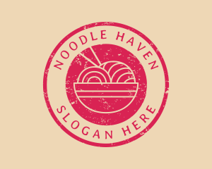 Asian Ramen Noodles logo design