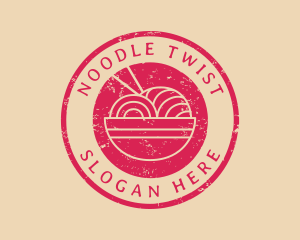 Asian Ramen Noodles logo design