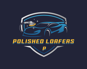 Auto Car Polishing logo design