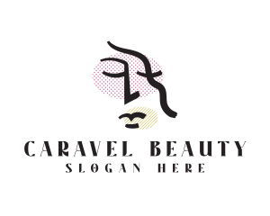 Feminine Beauty Face logo design