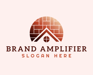 Home Brick Tiling logo design