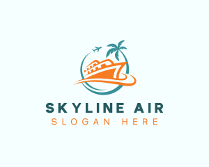 Vacation Cruise Airplane logo