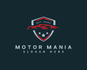 Automotive Mechanic Shield logo design