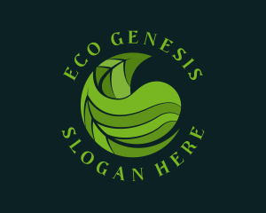 Herbal Organic Leaf logo design