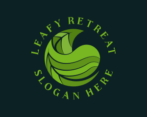 Herbal Organic Leaf logo design