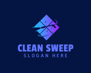 Power Wash Window Cleaning logo design