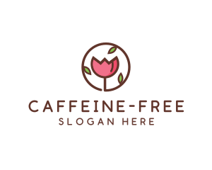 Tulip Flower Wellness Spa  logo design