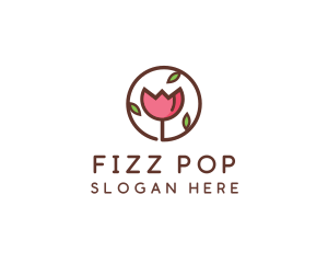 Tulip Flower Wellness Spa  logo design