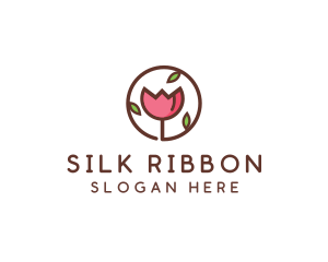 Tulip Flower Wellness Spa  logo design