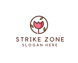 Tulip Flower Wellness Spa  logo design