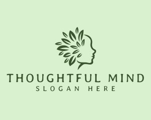 Mental Leaf Holistic logo design