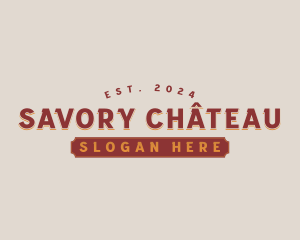 Bar Winery Restaurant logo design