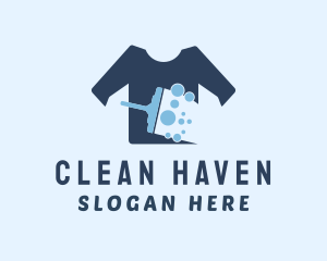 Clean Wash Shirt logo design