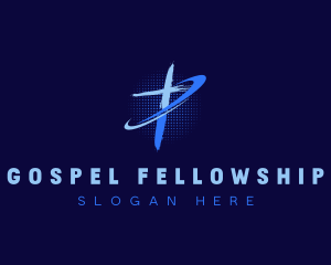 Religion Worship Crucifix logo