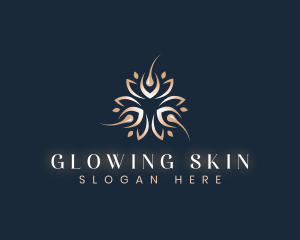 Elegant Wellness  Skin Hair Follicle logo design