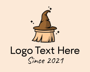 Witch Hat Broom  logo