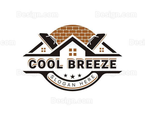 Paving Bricklaying Masonry Logo