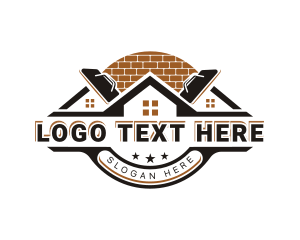 Paving Bricklaying Masonry Logo