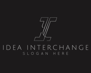 Elegant Boutique Letter I logo design