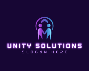 Team Unity People logo design