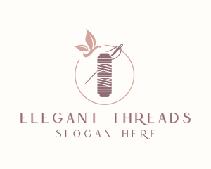 Sewing Needle Thread logo design