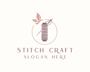 Sewing Needle Thread logo design