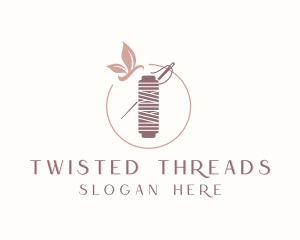 Sewing Needle Thread logo design