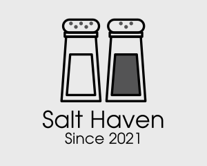 Salt Pepper Condiments logo design