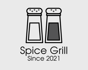 Salt Pepper Condiments logo design