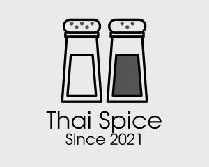 Salt Pepper Condiments logo design