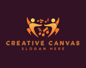 Creative Dance Music logo design