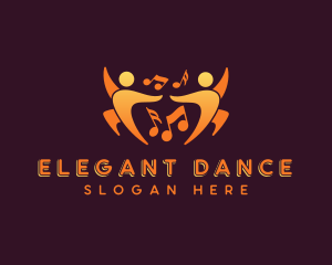 Creative Dance Music logo design