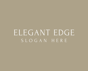 Premium Elegant Minimalist logo design