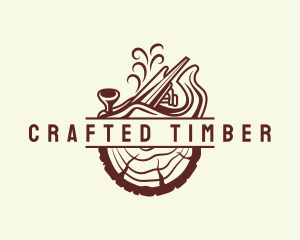 Lumberjack Wood Worker logo design