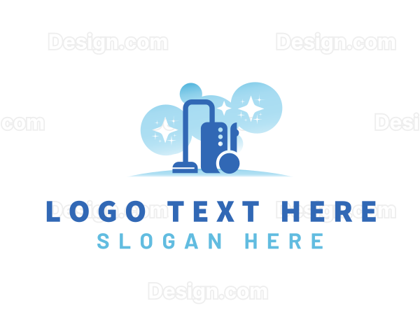 Vacuum Hoover Cleaning Logo