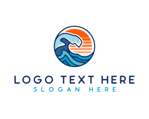 Ocean Surf Waves logo