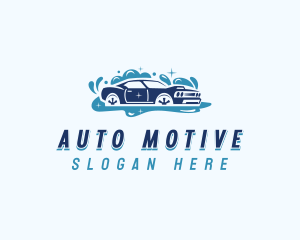 Auto Wash Cleaning logo design