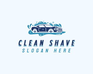 Auto Wash Cleaning logo design