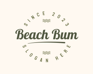 Beachwear Branding Apparel logo design