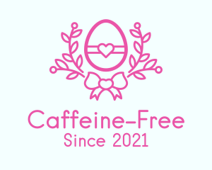 Pink Egg Decor logo design