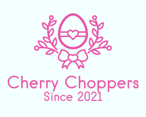 Pink Egg Decor logo design