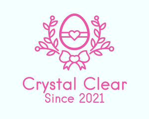 Pink Egg Decor logo design