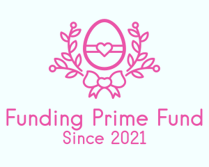 Pink Egg Decor logo design