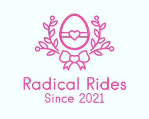 Pink Egg Decor logo design