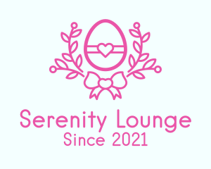 Pink Egg Decor logo design