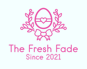 Pink Egg Decor logo design