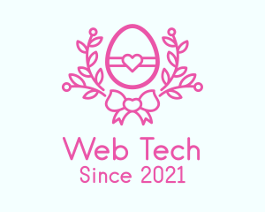 Pink Egg Decor logo design