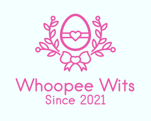 Pink Egg Decor logo design